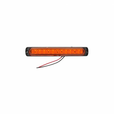 Lampa semnalizare dinamica portocalie 12V-24V foto