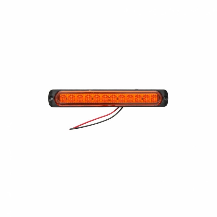 Lampa semnalizare dinamica portocalie 12V-24V