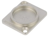Conector capac protecție metal argintiu