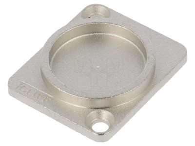 Conector capac protecție metal argintiu foto