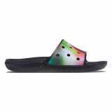 Papuci Crocs Classic Crocs Solarized Slide Negru - Black/Multi