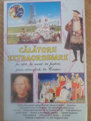 CALATORII EXTRAORDINARE PE APA, PE USCAT, IN PESTERI, PRIN ATMOSFERA, IN COSMOS-BORIS CRACIUN, DANIELA COST-232717 foto