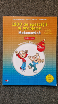 1200 DE EXERCITII SI PROBLEME DE MATEMATICA - Canavoiu, Gherman foto