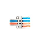 Conector legatura si derivatie doza KV424 cu 2 trasee si sistem de fixare, 32A 600V 0.08-4.0mm2