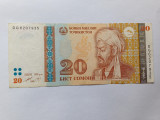 Tadjikistan 20 Somoni 1999