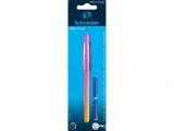 Blister Stilou Schneider Voyage cu 2 rezerve cerneala,roz