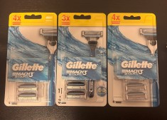 GILLETTE MACH3 START Aparat cu 3 rezerve + Set de 8 rezerve foto