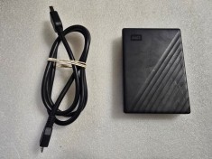 Hard disk extern Western Digital External HDD WD My Passport 2.5&#039;&#039; 5TB USB 3.2 Black
