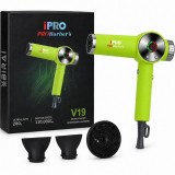Cumpara ieftin Uscator De Par Profesional Feon BIRAI iPRO Barbers V19, Ultra-Puternic De 1800W, Uscare Super Rapida, Motor Digital Brushless 110.000 RPM, Ionic, High