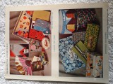 afis .Plansa color prezentare comerciala produse , Franta .anii 1940-1950-1960