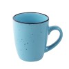Set 3 cani Electra Heinner, 354 ml, ceramica, Albastru
