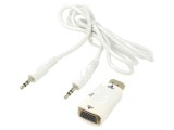 Adaptor Goobay HDMI la Jack 3,5mm și VGA 1,1m cod 44793