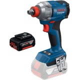 Bosch GDX 18V-285 + GBA - Masina de insurubat cu impact patrat 1/2 inch si hexagon interior 1/4 inch 285 Nm M8-M18 + Acumulator Li-Ion 18 V 5 Ah