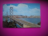HOPCT 7546 PODUL OAKLAND BAY - SAN FRANCISCO-CALIFORNIA -SUA-AMERICA DE NORD -CIRCULATA, Printata