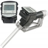Pistol cu Contor, LCD Digital, pentru Pompa Transfer Combustibil, negru Verke