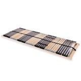 Cumpara ieftin Baza de pat cu sipci, 42 sipci, 7 zone, 70 x 200 cm
