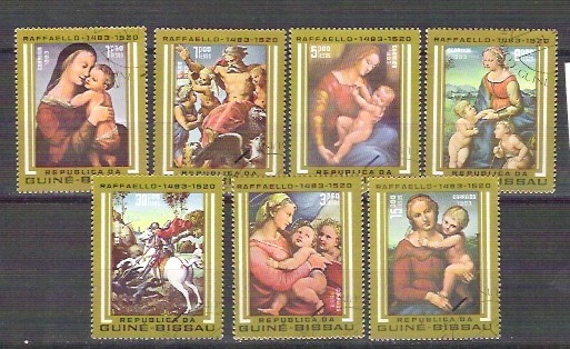 Guinee Bissau 1983 Paintings, used E.032