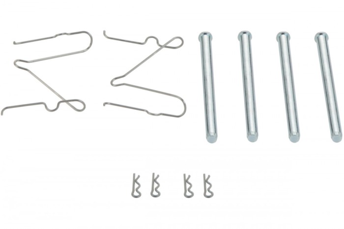 ATE 13.0460-0533.2 Set accesorii, placute frana