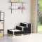 Strat &icirc;nălțat cu 3 niveluri, negru, 120x80 cm, lemn masiv pin