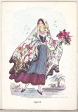 bnk cp Italia - Costume populare - Liguria - necirculata