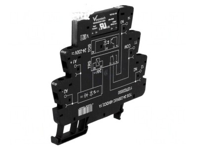 Releu Intermediar SPDT 24-230V AC/DC 0.1A foto