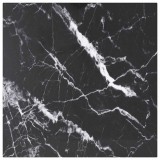 Cumpara ieftin Blat masa negru 50x50 cm 6 mm sticla securizata design marmura