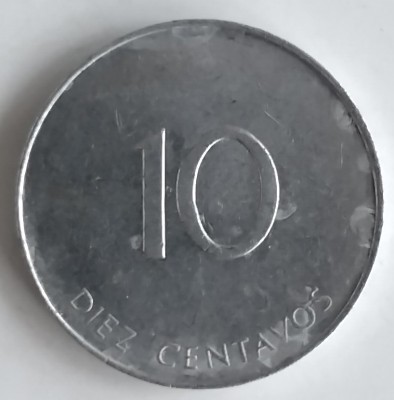 Moneda Cuba - 10 Centavos 1988 foto