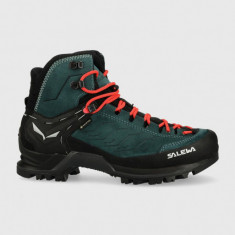 Salewa pantofi Mountain Trainer Mid GTX femei, culoarea verde