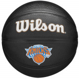 Mingi de baschet Wilson Team Tribute New York Knicks Mini Ball WZ4017610XB negru