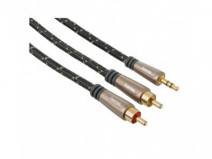 Hama 122306 Cablu audio Jack 3.5mm-2RCA foto