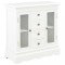 Gossi servanta, alb, 70x28x70 cm, lemn masiv de pin