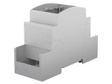 Carcasă pentru șină DIN, gri, 90.5mm x 36.3mm x 62mm