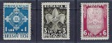 Romania 1936 - Lp 115 - Jamborea Nationala Brasov - serie - MNH***