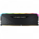Memorie DDR Corsair &quot;VENGEANCE&quot; DDR4 16GB frecventa 3600 MHz, 1 modul, radiator, iluminare RGB, latenta CL18, &quot;CMG16GX4M1D3600C18&quot;