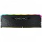 Memorie DDR Corsair &quot;VENGEANCE&quot; DDR4 16GB frecventa 3600 MHz, 1 modul, radiator, iluminare RGB, latenta CL18, &quot;CMG16GX4M1D3600C18&quot;