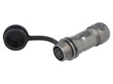 Mufă ST12 Mamă IP67 5A 125V pentru Cablu 5-8mm
