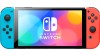 Nintendo Switch OLED, Neon Blue &amp; Red