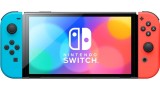 Nintendo Switch OLED, Neon Blue &amp; Red