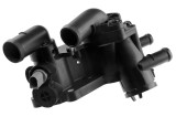 Carcasa termostat Vw Polo 1.4 16v 2001-2009, Skoda Fabia 1 1.4 16v 1999-2008, Seat Ibiza 4 1.4 16v 2002-2007, Cu Sensor, NTY CTM-VW-029