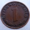 2.720 GERMANIA 1 REICHSPFENNIG 1938 A