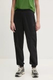 Adidas pantaloni de trening City Escape femei, culoarea negru, uni, JF3417