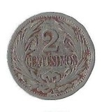 Moneda 2 centesimos 1909 - Uruguay