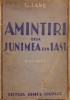Amintiri dela Junimea I-II G. Panu, Editura Cioflec, Carte Veche, Coperta Originala