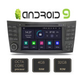 Navigatie dedicata Mercedes Clasa E W211 EDT-G090-8CORE cu Android GPS USB Radio Internet Bluetooth Octa Core CarStore Technology