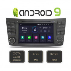 Navigatie dedicata Mercedes Clasa E W211 EDT-G090-8CORE cu Android GPS USB Radio Internet Bluetooth Octa Core CarStore Technology foto