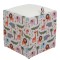 TABURET BOX - PRINT - CORP ANIMALE SAFARI/CAPAC IMITATIE PIELE DIVERSE CULORI - Visiniu 21902