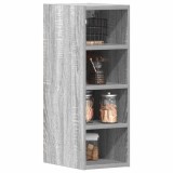 vidaXL Dulap suspendat &ldquo;Riga&rdquo;, gri sonoma, 20x29,5x60 cm