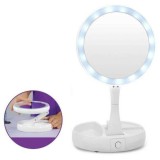 Oglinda cu iluminare si factor de marire My FoldAway Mirror, Oem