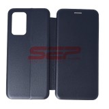 Husa Flip Cover OPPO Reno5 5G Midnight Blue, Protectie Integrala, Premium