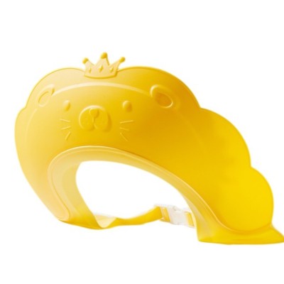 Cyrax Viziera de Protectie Baie Pentru Copii, Fippy, Model Coronita Leu, Dimensiune ajustabila, Durabil, Usor de curatat, Impotriva Samponului, pentru foto